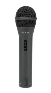 Q2U USB/XLR Dynamic Microphone Recording and Podcasting Pack (Black)
