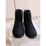 【鞋子出清】｜二手｜日本日單OUTLET女鞋 黑色雪靴 類UGG款 鞋碼38號