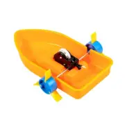 Educational Paddle Wheel Ship Model Paddle Model Hands on Assembly Toy
