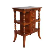 Solid Mahogany Wood Elegant Hall Table Antique Reproduction Style