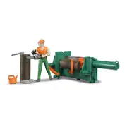 Bruder - BWORLD forestry Set with Log Splitter and Tools