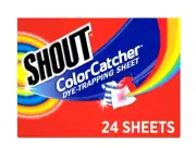 Shout Color Catcher Dye-Trapping In-Wash Cloths 24 Count Box