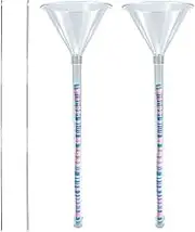 Beading Funnel - Clay Bead Jewelry Making Tool With Needles for Gathering, Beginners-Friendly, Classroom Use