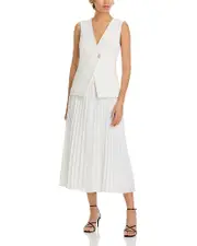 Derek Lam 10 Crosby Lauren Mixed Media Dress