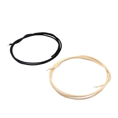 Durable 2pcs/Pack Cloth Guitar Pre-tinned Pickup Wire