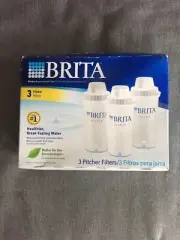 Brita Water Pitcher Replacement Filters, White 2 Pack Brand New