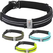 Water-Resistant Running Belt for Men and Women, Running Fanny Pack for Hands-Free Workout, Phone Holder for Running, Freerunning Reflective Waist Pack, Money Belt