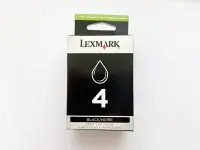 在飛比找Yahoo!奇摩拍賣優惠-LEXMARK 4原廠黑色墨水匣