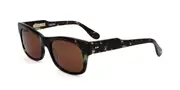 Derek Lam Devon TTGRN Men's Sunglasses Tortoiseshell Size 52