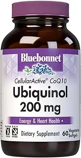 BlueBonnet Ccellular Active CoQ10 Ubiquinol Vegetarian Softgels, 200 mg, 60 Count