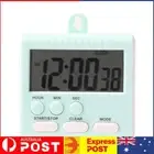Digital Kitchen Timer 24 Hour Clock for Cooking Fitness Studying (Green)