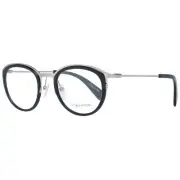 Yohji Yamamoto YY 1023 Unisex Black Optical Frame Metal Plastic Round Eyeglasses