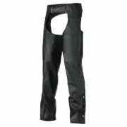 Leather Chaps Classic Biker Chaps Motorcycle Apparel by Vance Leather