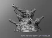 Gunpowder Ooze Slime Monster Manual 28mm Scale DND D&D Tabletop Miniature SB