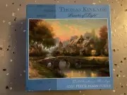 Thomas Kinkade Painter of Light "Cobblestone Bridge" 1000 Piece Puzzle Sealed