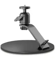 Projector Holder, Countertop Stand 360 Degree Swivel, Black Weighted Base
