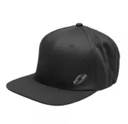 Jitsie Solid Snap Back Style Cap/Hat Black One Size, Moto Trials Bike Trials New