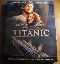 在飛比找Yahoo!奇摩拍賣優惠-Paramount 鐵達尼號 TITANIC 藍光BD+DV