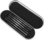 DEARMAMY 6Pcs Ear Wax Picker with Storage Box Portable Spiral Ear Care Remover Tool for Cleaning of Dry and Oily Ear Dirt