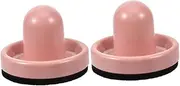 Generic 2pcs Air Hockey Pushers for Tabletop Air Hockey Mini Pusher for Easy Gameplay Enhanced Durability for Home Entertainment