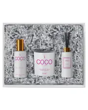 COCO by Stone Tiare Diffuser, Room Spray & Candle Gift Pack