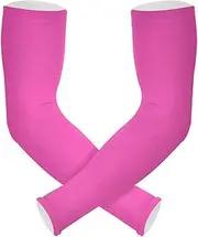 [RPLIFE] Clematis Arm Uv Protection Sleeves, Cooling Arm Sleeves, Youth Arm Sleeve, Arm Sleeves with Thumb Hole
