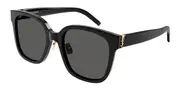 Saint Laurent SL M105/F Asian Fit 006 Men's Sunglasses Black Size 55