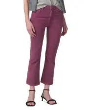 Citizens of Humanity Isola High Rise Cropped Bootcut Flare Jeans Womens 24 Posey