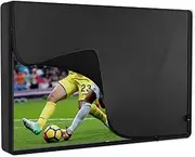 iBirdie Outdoor Waterproof Weatherproof TV Cover with Zipper for 86 to 90 inch Outside Flat Screen TV - Cover Size 82''W x 50''H x 5''D