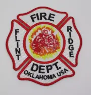 Flint Ridge Oklahoma Fire Department Patch