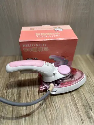 Hello Kitty 迷你蒸氣兩用熨斗 二手迷你電熨斗 迷你型熨斗 掌上型熨斗 電熨斗 小熨斗