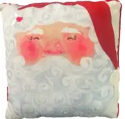 Santa Clause decorative pillow, Merry Christmas