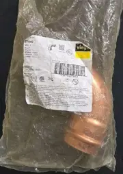 Viega ProPress 77042 2" copper 90 degree elbow P1 x P2