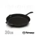 【德國 Petromax】GRILL FIRE SKILLETS 單柄條紋鑄鐵煎鍋 (30CM)/煎鍋.鑄鐵鍋.燒烤盤/通過德國食品安全認證/煎烤.燉煮.牛排_gp30-t