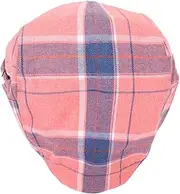 [DEARMAMY] Men's Driving Cap Women's Newsboy Hat Beret Caps for Men Women Fashion Newsboy Hat Pink