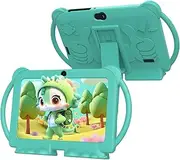 Kids Tablet 7 inch for Boys Girls Android Tablets for Kids, 4GB RAM 32GB ROM Toddler Tablet, WIFI Bluetooth, Safety Eye IPS Screen, Parental Control, Dual Camera Shockproof Case for Educational Games