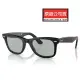 【RayBan 雷朋】亞洲版 Wayfarer太陽眼鏡 木村拓哉配戴款 RB2140F 601S/R5 52mm 霧黑框淺灰抗UV鏡片 公司貨