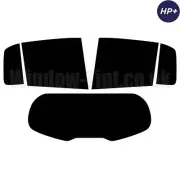For Renault Clio 5-door 2006-12 Carbon Pre Cut Window Tint 35% Light 2-ply HP+