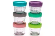 Melii: Glass Food Container (6 Pack)
