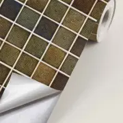 [Namly Design] Contact Paper - Retro Square Pattern / Peel and Stick