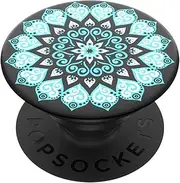 PopSockets: PopGrip Expanding Stand and Grip with a Swappable Top for Phones & Tablets - Peace Mandala Sky