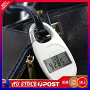 Digital Simple Walking Distance Clip on Pedometer Step Counter with Clip Sports