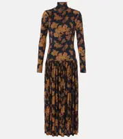 [Ulla Johnson] Ulla Johnson Amaya printed jersey maxi dress AU 8 multicoloured
