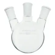 CG-1524-54, Flask, Round Bottom, 2000mL, Heavy Wall, 3-Neck, 34/45 CN - 29/42 SN