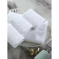 在飛比找蝦皮購物優惠-現貨 SO五星級飯店純棉加厚吸水毛巾 小方巾 擦手巾 面巾 