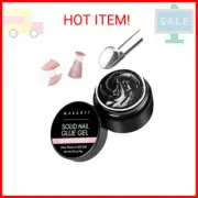 Makartt Solid Nail Glue Gel: Super Strong Long Lasting Adhesive for Press on and