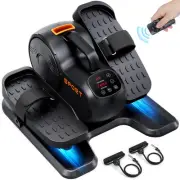 Under Desk Elliptical Machine, Mini Ellipse Leg Exerciser for Seniors, 2 in 1...