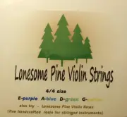 Lonesome Pine Violin Strings $85 for 10 sets free ship in US Best strings for $!