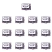 50Pcs Fishing Barrels Line Connectors Stainsless Steel Fishing Barrels Swivels