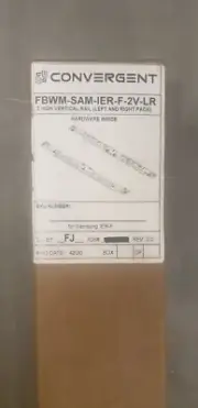 Premier Mounts Convergent FBWM-SAM-IER-F-2V-LR for Samsung IER LED (2x Vertical)